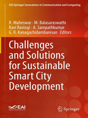 cover image of Challenges and Solutions for Sustainable Smart City Development